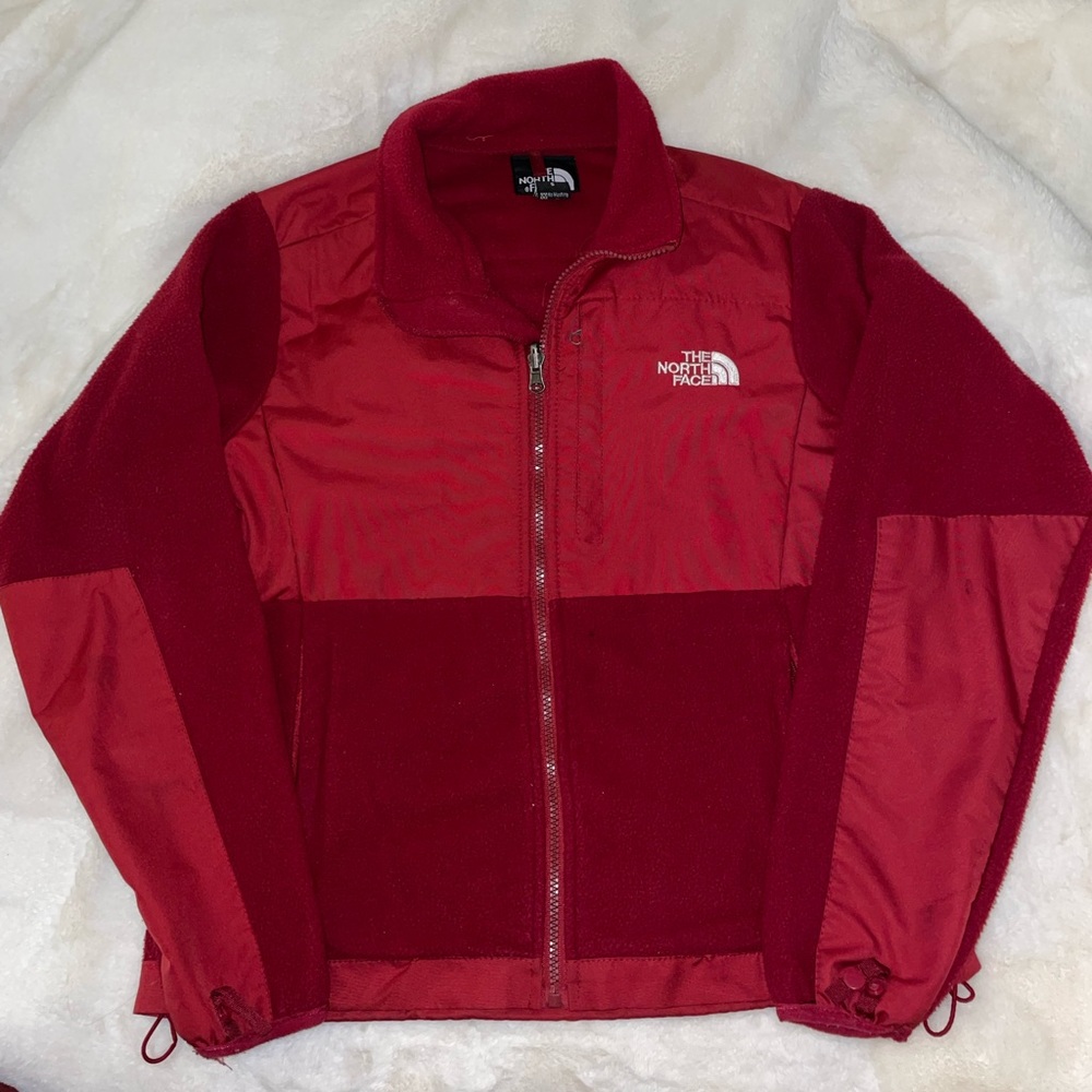 Red Unisex Northface Jacket